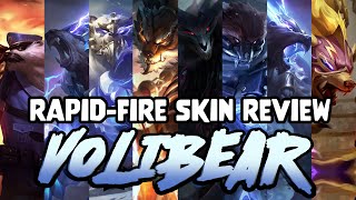 RapidFire Skin Review Every Volibear Skin [upl. by Dru]