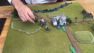 Napoleonic Wargaming DBN Plancenoit 1815 [upl. by Pleione]