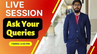 Ask Your Queries  Questions amp Answers Session  NED  DAWOOD  KARACHI UNIVERSITY [upl. by Ruon]