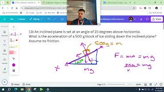 Physics Force Practice Test Problem 13 [upl. by Darren]