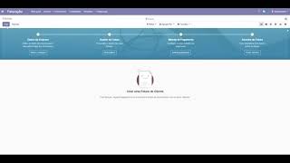 Criação de Fatura Recibo no Odoo by Opencloud [upl. by Caralie]