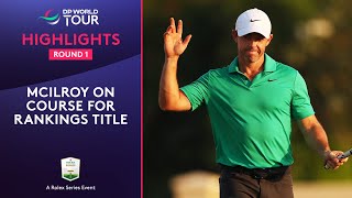 Rory McIlroy  Round 1 Highlights  2024 DP World Tour Championship [upl. by Spearman]