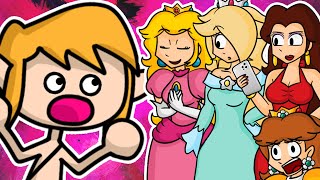 Speedrunner Link has a CRUSH on Peach Daisy Rosalina and Pauline [upl. by Buonomo]