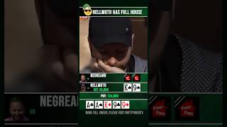 Hellmuth has Full house poker [upl. by Gernhard]