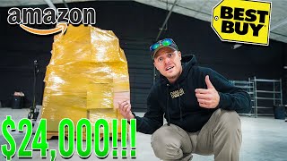 I Paid 500 for 24000 Worth Of Mystery Returns  Amazon Return Pallet Unboxing [upl. by Metts]