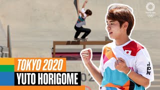 🛹 The BEST of Horigome Yuto at the Olympics 🇯🇵 [upl. by Moule]