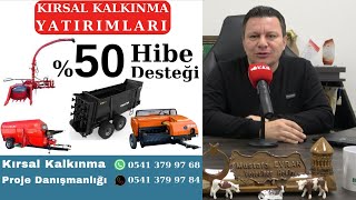 2024 P Hibeli Ahır Makine Ekipman Ürün İşleme Paketleme Tesisleri Kırsal Kalkınma Desteği [upl. by Manolo]