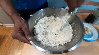 Guyanese cassava pone tawa style [upl. by Thorbert]