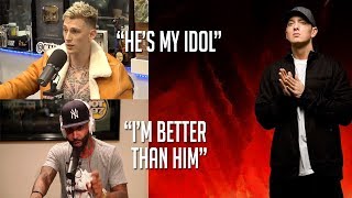 Celebrities Talk About Eminem MGK Joe Budden Snoop Dogg Logic amp more [upl. by Otto]