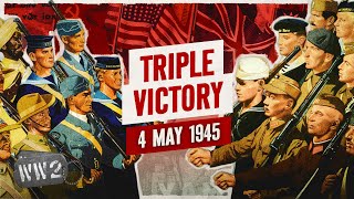 Week 297  Allied Victory in Berlin Italy and Burma  WW2  May 4 1945 [upl. by Eiramit]