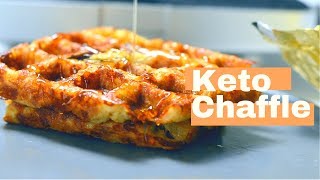 Easy Keto Chaffles Recipe sweet cinnamon  The Hangry Woman [upl. by Romeo]