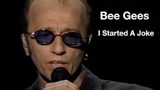 I started a joke  lyrics  中英歌詞  Bee Gees [upl. by Kneeland]