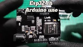 Esp32 WeMos  esp32 en base de Arduino uno [upl. by Reivaz]