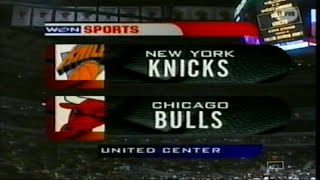 NY Knicks  CHI Bulls 12031999 TV N subtitles [upl. by Eenhat]