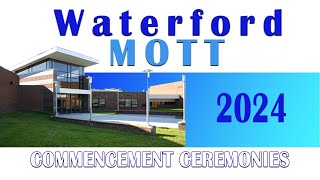 Waterford Mott High School Commencement Ceremony 2024 [upl. by Ahsienor]