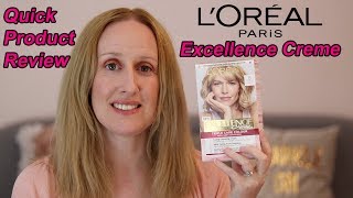 Two Minute Tuesday  LOreal Excellence Creme with NEW Triple Care Colour  Louise Horn [upl. by Silvano]