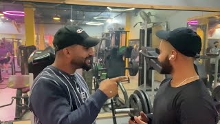 ajj gym ch kdhai latta di agg  gym vlog share and subscribe our YouTube channel for more vlogs [upl. by Arehc115]