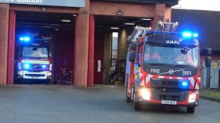 FIRST CATCH Manchester Central Double Turnout  Greater Manchester Fire And Rescue Service [upl. by Sakhuja789]