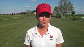 WGOLF Lauren Hartlage Postround Interview Cardinal Cup Day 3 [upl. by Oned]