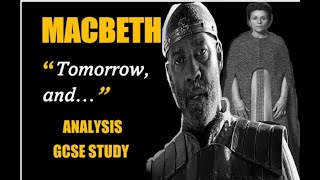 Macbeth GCSE Revision quotTomorrowquot  With Denzel [upl. by Hanad]