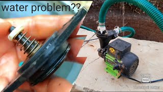 monoblock pump water lifting problem solution  pump Not sucking water [upl. by Nahte218]