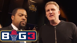 Ice Cube and Michael Rapaport  BIG3 on FS1  FOX SPORTS [upl. by Ruelle]