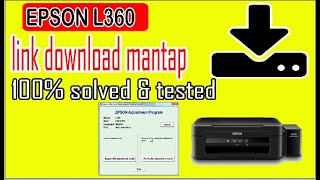 DOWNLOAD RESETTER PRINTER EPSON L360 [upl. by Radman]