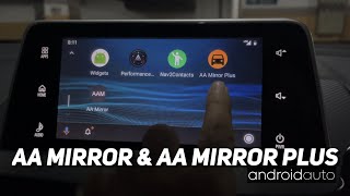 2021 AA Mirror dan AA Mirror Plus di Android Auto [upl. by Blaire]