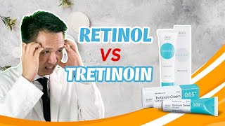 RETINOL VS TRETINOIN trong TRỊ MỤN  Retinoids nào giành chiến thắng  Dr Hiếu [upl. by Yelbmik107]