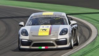 Baseline setup Porsche Cayman GT4 Clubsport [upl. by Anelleh]