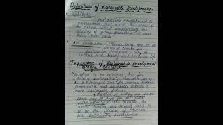 Sustainable Development  Sociological Perspective in Education  ESD  bed notes education [upl. by Ahsinrat219]