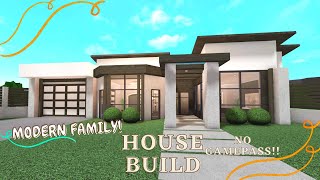 25KBLOXBURG MODERN HOUSEBUILD NO GAMEPASS [upl. by Reiser]