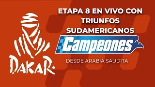 DAKAR 2024  ETAPA 8 DESDE ARABIA SAUDITA  Campeones 150124 [upl. by Eltsyek]