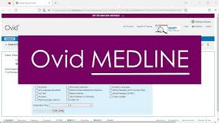 Ovid MEDLINE Tutorial Part 1 [upl. by Traweek]