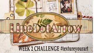 textureyourart SECOND WEEK CHALLENGE VIDEO AND NEW FACEBOOK GROUP FREEBIES [upl. by Kirtap]