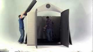 How To Assemble Your Lifetime Storage Shed [upl. by Notaek25]