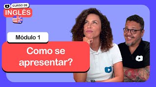 Como se apresentar em Inglês  CursoemVideo de Inglês Módulo 1 [upl. by Letnwahs]