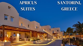 Apricus Suites Hotel  Santorini Greece  Walk Thru amp Review [upl. by Notffilc151]