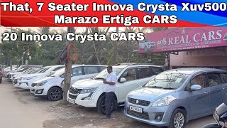 Innova Crysta Above 20 Cars  7 Seater Xuv500 Thar Marazzo Ertiga Cars [upl. by Sirk]