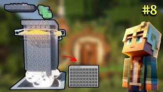 I BUILD ULTIMATE AUTOMATIC STONE FARM IN MINECRAFT  MINECRAFT GAMEPLAY 8 [upl. by Ubald]