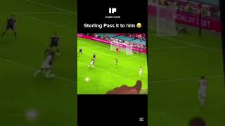 Sterling Pass it to him 💀😂 football footballshorts footballmemes [upl. by Ahseikan702]