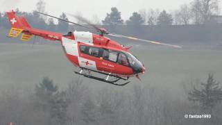 Swiss AirRescue REGA EC 145 Start at BernBelp HD [upl. by Yamauchi]