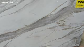 Calacatta Gold Quartz Slabs for Countertops [upl. by Katrina]