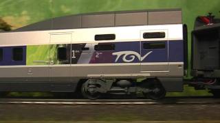 ModellbahnNeuheiten 176 Trix 22364 TGV POS [upl. by Rubetta]