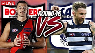 AFL  Geelong Cats vs Essendon Bombers Round 16 [upl. by Hooker130]