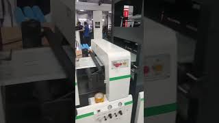 High Speed Pouch Production  Three Side Seal Pouch Making Machine [upl. by Penthea879]