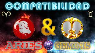 Compatibilidad de los signos Aries con Géminis ♈ amp ♊ [upl. by Gow271]