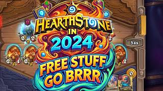 I Opened Hearthstone in 2024 and Couldnt Stop Getting Free Stuff [upl. by Hguh]