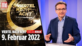 🔴 Viertel nach Acht – 9 Februar 2022  Marc Friedrich Nena Schink amp Claus Strunz  LIVE REPLAY [upl. by Nhguahs]