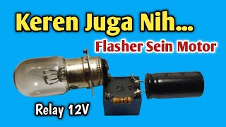 Relay 12 volt menjadi flasher [upl. by Einhorn745]